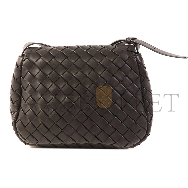 b0tt*ga Ven*ta leather cross-body bag 755659 (27*16.5*10cm)